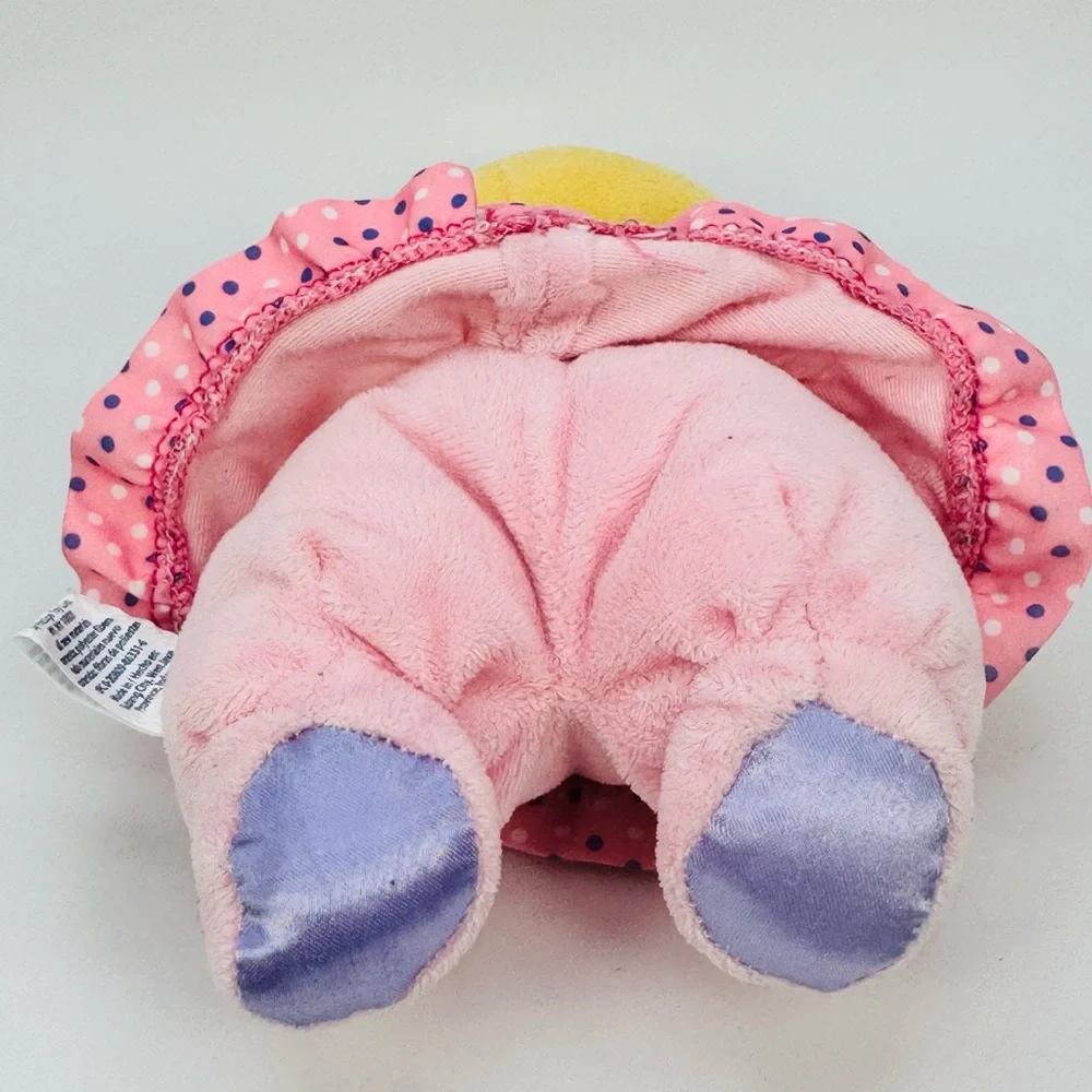 GARANIMALS Baby Doll Plush Rattle My Best Friend Blonde 2014 7” Toy